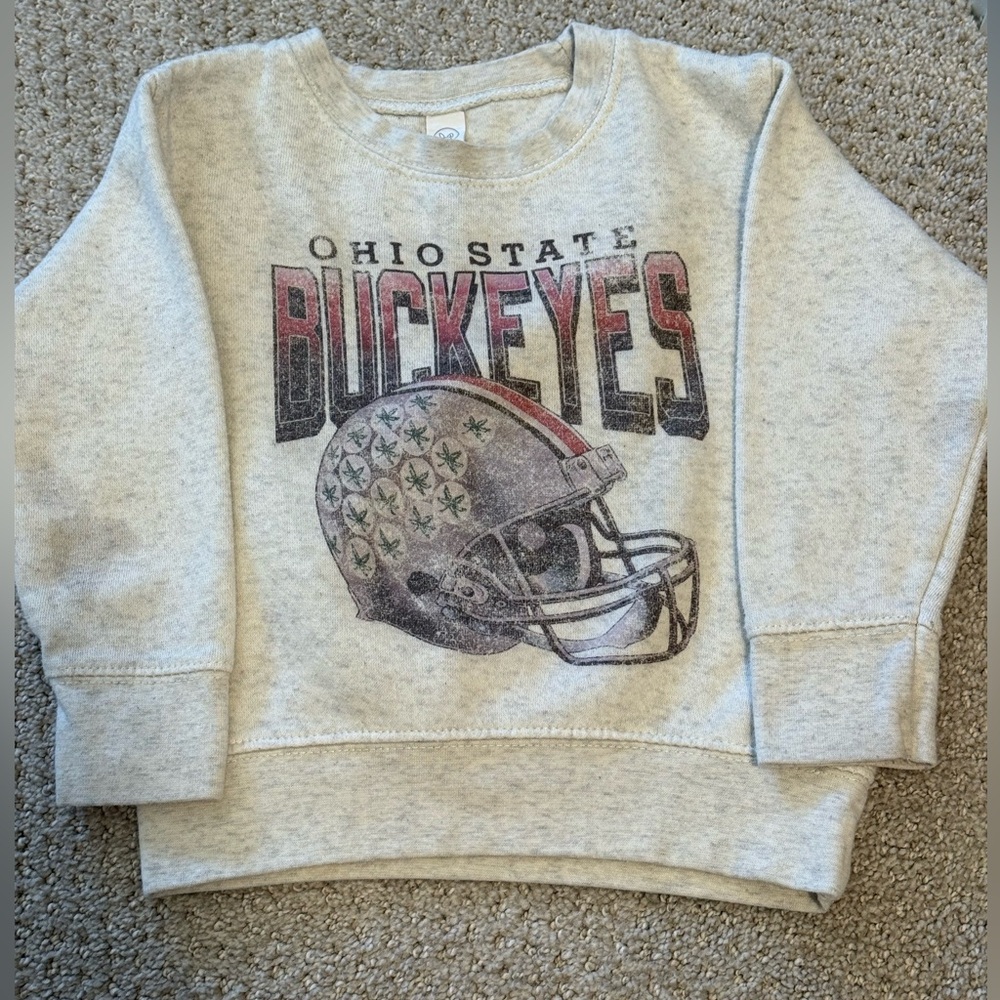 Ohio state Buckeyes crew sweatshirt 3T